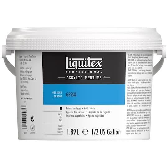 Liquitex&#xAE; Professional White Gesso Surface Prep Medium